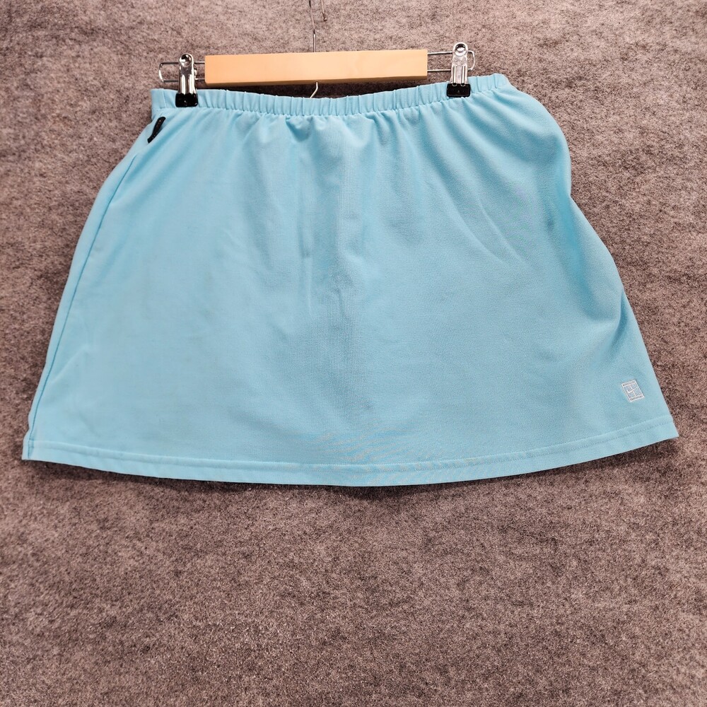 Nike Skort Womens Medium 8-10 Pull On Blue Dri Fit Tennis